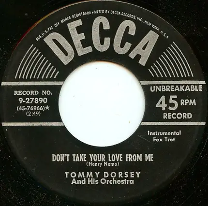 Tommy Dorsey And His Orchestra - Marcheta