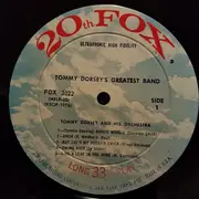 LP - Tommy Dorsey And His Orchestra - Tommy Dorsey And His Greatest Band Volume 1