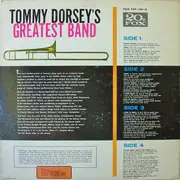Double LP - Tommy Dorsey And His Orchestra - Tommy Dorsey's Greatest Band