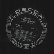 LP - Tommy Dorsey and his Orchestra - Tenderly