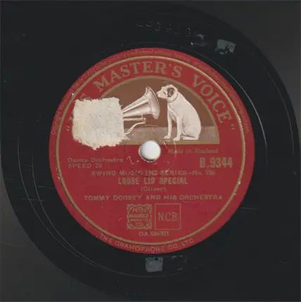 Tommy Dorsey And His Orchestra - Yes Indeed! / Loose Lid Special