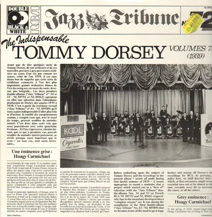 Tommy Dorsey - The Indispensable Tommy Dorsey - Vol. 7/8 (1939)