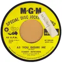 7inch Vinyl Single - Tommy Edwards - As You Desire Me / Suzie Wong