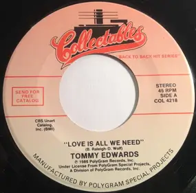 tommy edwards - Love Is All We Need