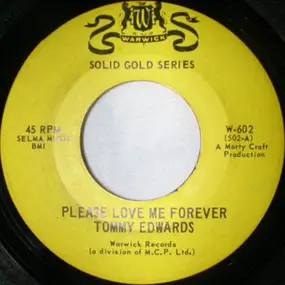 tommy edwards - Please Love Me Forever