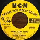 7inch Vinyl Single - Tommy Edwards - Vaya Con Dios (May God Be With You)