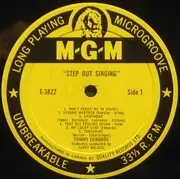 LP - Tommy Edwards - Step Out Singing - Mono