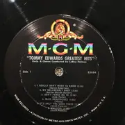 LP - Tommy Edwards - Tommy Edwards' Greatest Hits - Mono