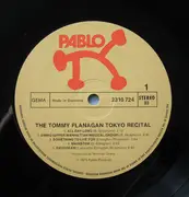 LP - Tommy Flanagan Trio - The Tommy Flanagan Tokyo Recital