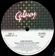 LP - Tommy Flanagan And Hank Jones - More Delights - OBI + INSERT