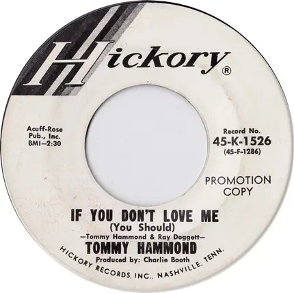 Tommy Hammond - Back To The Couch I Go
