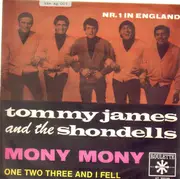 7inch Vinyl Single - Tommy James & The Shondells - Mony Mony / One Two Three And I Feel - German Original!