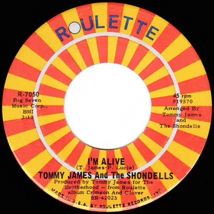 Tommy James & The Shondells - Crystal Blue Persuasion