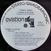 LP - Tommy Jones - Tommy's Place - Promo, Quadraphonic