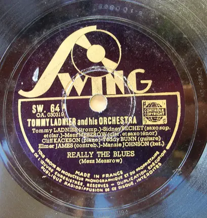 Tommy Ladnier And His Orchestra - Really The Blues / When You And I Were Young, Maggy