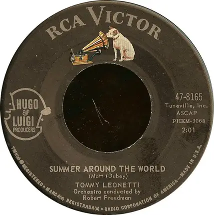 Tommy Leonetti - A Girl Named Tamiko / Summer Around The World