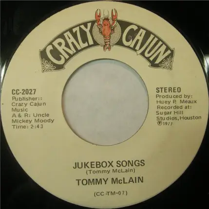 Tommy McLain - Jukebox Songs / Leaving This Town