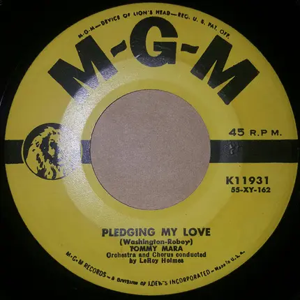 Tommy Mara - Pledging My Love / Honey Bunch