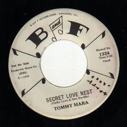 Tommy Mara - Secret Love Nest / Dominique