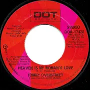 7inch Vinyl Single - Tommy Overstreet - Heaven Is My Woman's Love