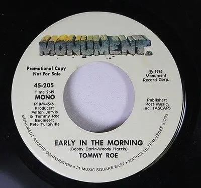 Tommy Roe - Early In The Morning
