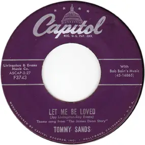 Tommy Sands - Let Me Be Loved