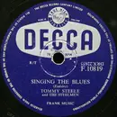 Schellack - Tommy Steele And The Steelmen - Singing The Blues / Rebel Rock - Fine Titles & Artist Print
