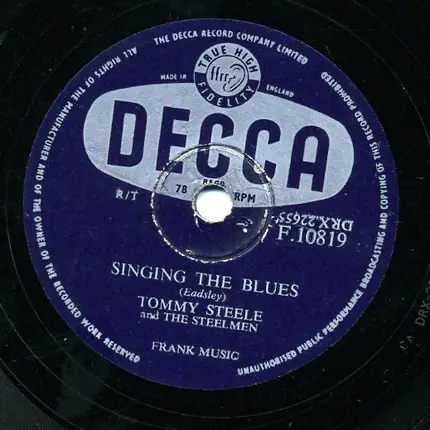 Tommy Steele And The Steelmen - Singing the Blues