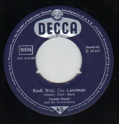 Tommy Steele - Rock With The Caveman