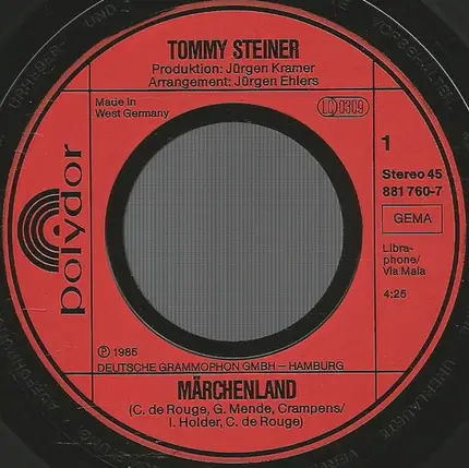 Tommy Steiner - Märchenland
