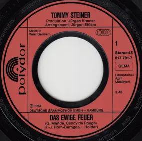 tommy steiner - Das Ewige Feuer