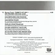 CD - Tommy Steiner - Komm in Meine Arme