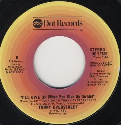 Tommy Overstreet - Don't Go City Girl On Me