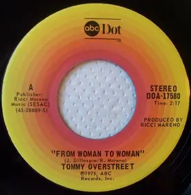 Tommy Overstreet - From Woman To Woman