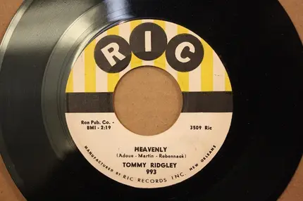 Tommy Ridgley - Heavenly / I Love You Yes I Do
