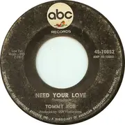 7'' - Tommy Roe - Hooray For Hazel / Need Your Love