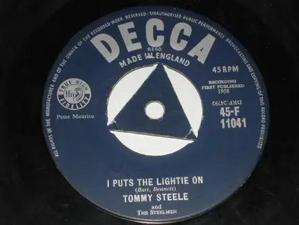 Tommy Steele And The Steelmen - The Only Man On The Island
