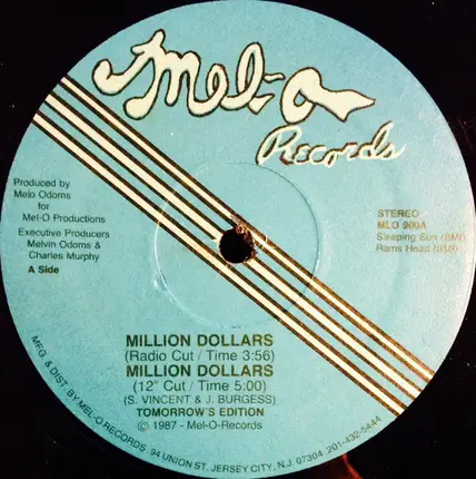 Tomorrow's Edition - Million Dollars