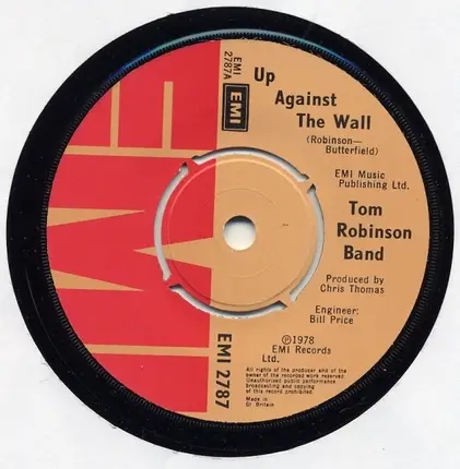 Tom Robinson Band - Up Against The Wall