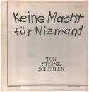Double LP - Ton Steine Scherben - Keine Macht Für Niemand - Cardboard box + Booklet