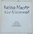 Double LP - Ton Steine Scherben - Keine Macht Für Niemand