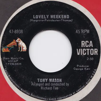Tony Mason - (We're Gonna) Bring The Country To The City / Lovely Weekend