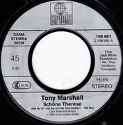 7inch Vinyl Single - Tony Marshall - Schöne Therese