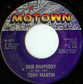 Tony Martin - Talkin' To Your Picture