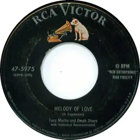 Tony Martin - Melody Of Love / You're Getting To Be A Habit With Me