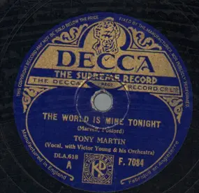 Tony Martin - The World Is Mine Tonight / Begin The Beguine