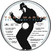 CD - Tony Martin - Back Where I Belong