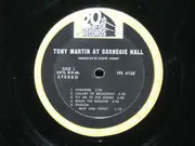 LP - Tony Martin - Live At Carnegie Hall