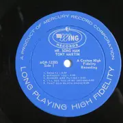LP - Tony Martin - Mr. Song Man