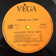LP - Tony Meler Et Son Ensemble - Musette Pour Tous